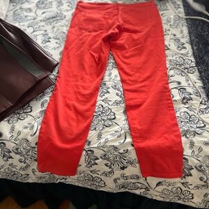 J. Crew Red/Orange Jeans